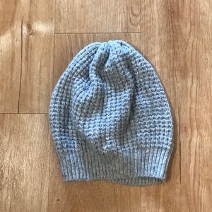 Gray Slouchy Beanie
